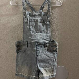 Cat & Jack Girls' Denim Shortalls size M (7/8)